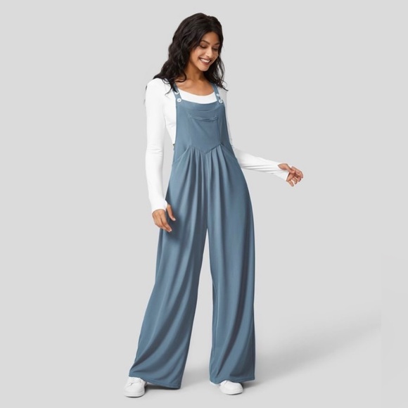 HALARA Pants - Halara Waffle Overalls